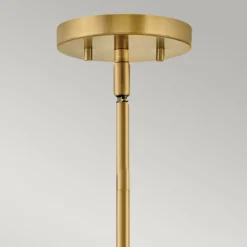 Elstead Lighting Graham Deckenleuchte Duo Mount Medium 3-Light Messing Altweiß E14