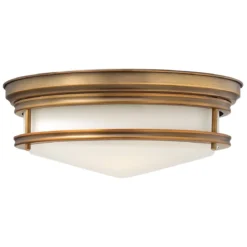 Elstead Lighting Hadley 3-Light Deckenleuchte Bronze gebürstet 3-flammig E27