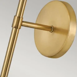 Elstead Lighting Hollis Wandleuchte 1-Light Messing Opalglas E14 IP44