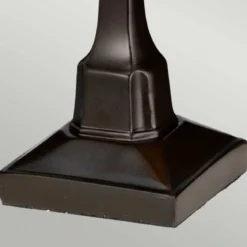 Elstead Lighting Holmes Tischleuchte Mini 1-Light Tiffany-Stil Bronze E14