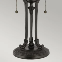 Elstead Lighting Indus Tischleuchte 2-Light Tiffany-Stil Bronze E27