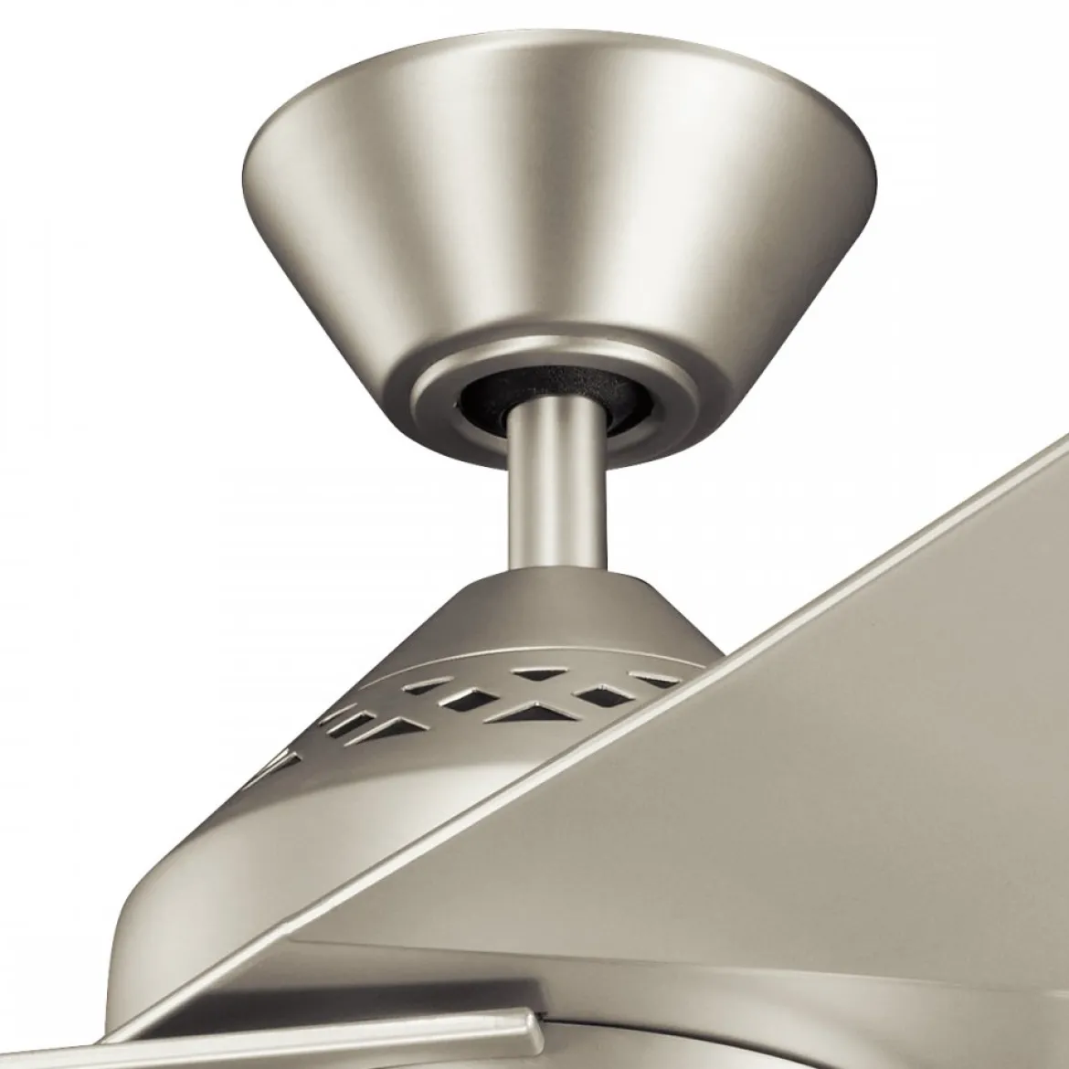 Elstead Lighting Jade Deckenventilator LED Nickel gebürstet