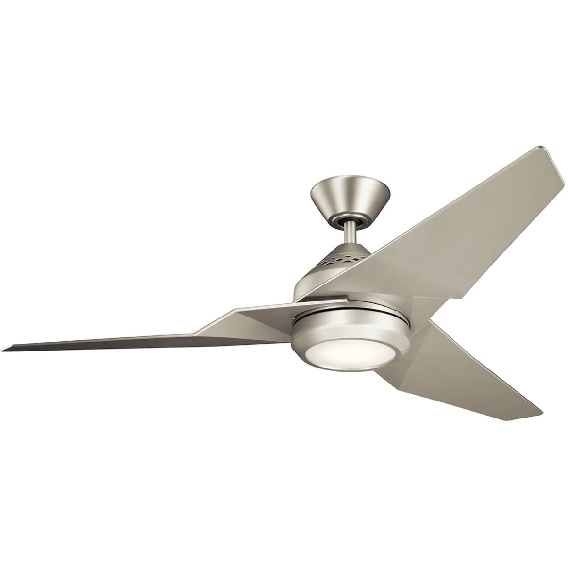 Elstead Lighting Jade Deckenventilator LED Nickel gebürstet