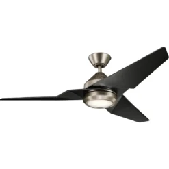 Elstead Lighting Jade Deckenventilator LED Zinn Schwarz
