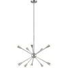 Elstead Lighting Jax 10-Light Kronleuchter Nickel poliert 10-flammig G9 3000K
