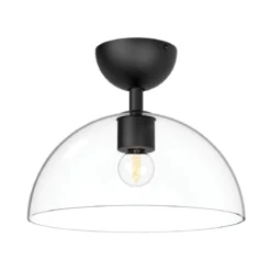 Elstead Lighting Jude Deckenleuchte 1-flammig Schwarz