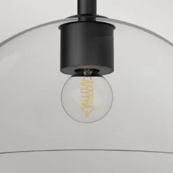Elstead Lighting Jude Deckenleuchte 1-flammig Schwarz