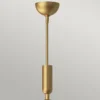 Elstead Lighting Jude Pendelleuchte 1-flammig Gebürstetes Gold