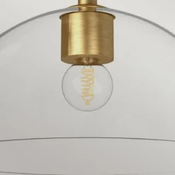 Elstead Lighting Jude Pendelleuchte 1-flammig Gebürstetes Gold