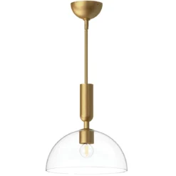 Elstead Lighting Jude Pendelleuchte 1-flammig Gebürstetes Gold