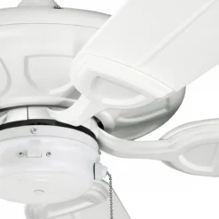 Elstead Lighting Kevlar 107 Deckenventilator Weiß matt