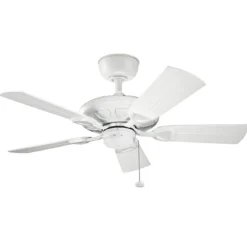 Elstead Lighting Kevlar 107 Deckenventilator Weiß matt