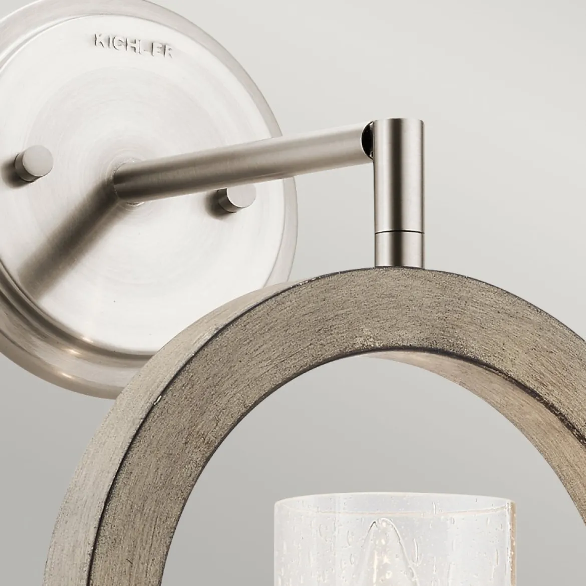 Elstead Lighting Kichler Grand Bank Hängeleuchte antik grau höhenverstellbar