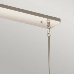 Elstead Lighting Kimrose Kronleuchter linear 10-Light Nickel poliert Klarglas E14