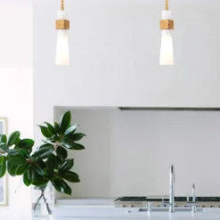 Elstead Lighting Kristy Pendelleuchte 1-flammig Antik Gold Opalglas