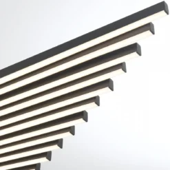 Elstead Lighting Kronleuchter SERAPH Mattschwarz 3000K