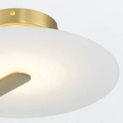 Elstead Lighting LED Decken- und Wandleuchte Nuvola 31cm Gold 3000K