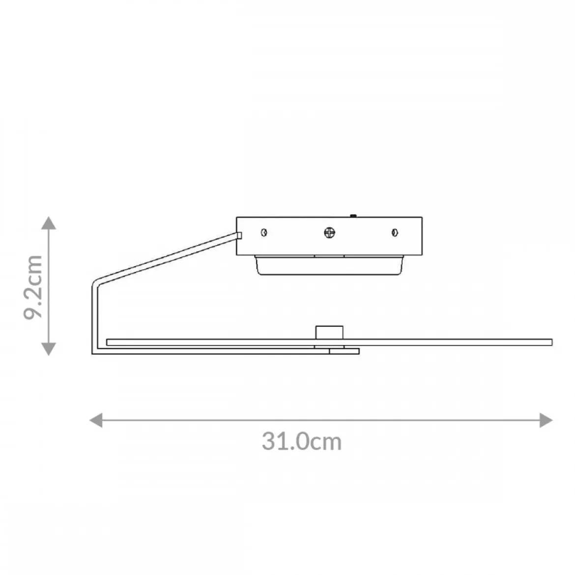Elstead Lighting LED Decken- und Wandleuchte Nuvola 31cm Gold 3000K