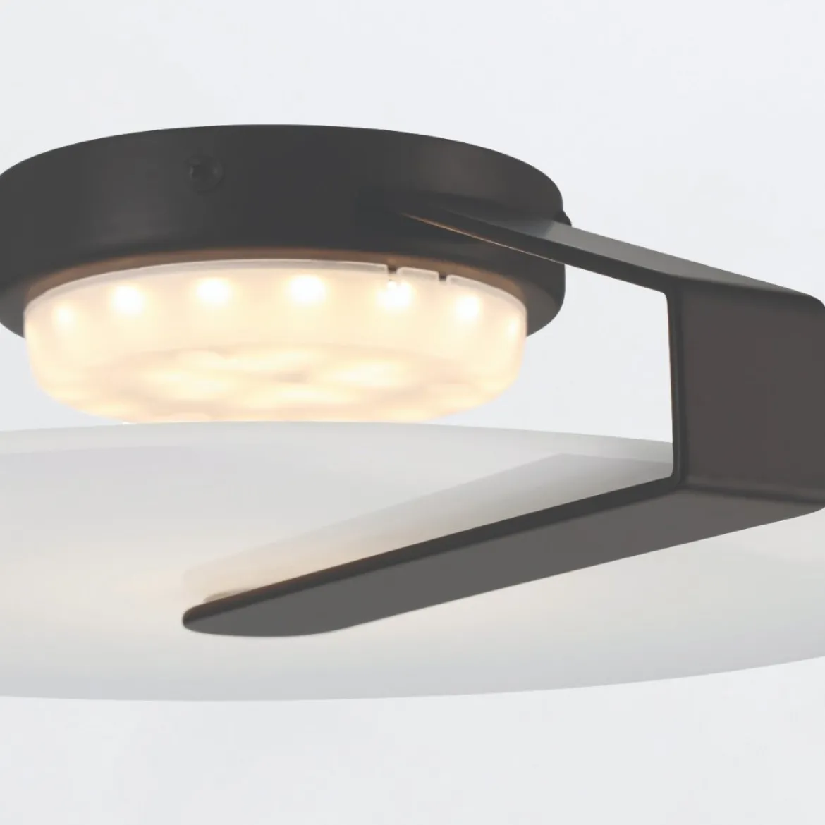 Elstead Lighting LED Decken- und Wandleuchte Nuvola 31cm Mattschwarz 3000K