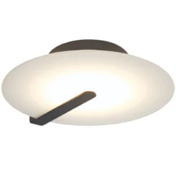 Elstead Lighting LED Decken- und Wandleuchte Nuvola Mattschwarz 3000K