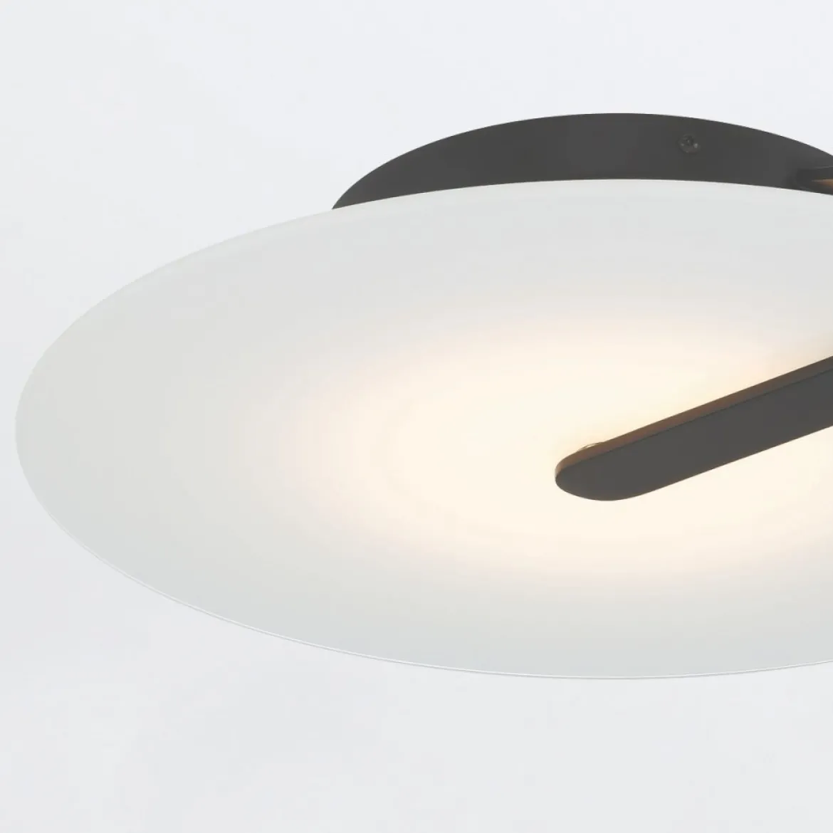 Elstead Lighting LED Decken- und Wandleuchte Nuvola Mattschwarz 3000K