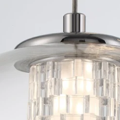 Elstead Lighting LED Pendelleuchte Atomo 1-flammig chrom poliert 3000K