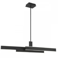 Elstead Lighting LED Pendelleuchte Cameno linear Mattschwarz 3000K