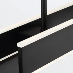 Elstead Lighting LED Pendelleuchte Cameno linear Mattschwarz 3000K