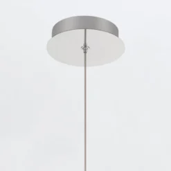 Elstead Lighting LED Pendelleuchte Palmas 1-flammig Poliertes Nickel 3000K