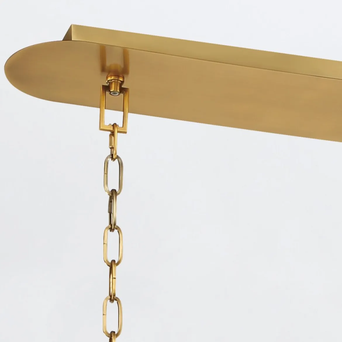Elstead Lighting LED Pendelleuchte 6-flammig Nottingham Antikmessing