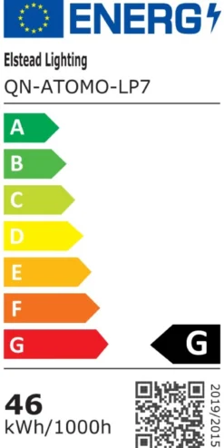 Elstead Lighting LED Pendelleuchte Atomo 7-flammig Chrom poliert 3000K