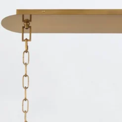 Elstead Lighting LED Pendelleuchte 10-flammig Nottingham Antikmessing