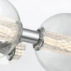 Elstead Lighting LED Wandleuchte Atomo 3-flammig Chrom poliert 3000K