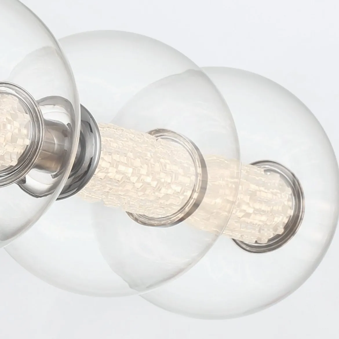 Elstead Lighting LED Wandleuchte Atomo 4-flammig Chrom poliert 3000K