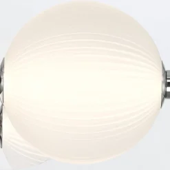Elstead Lighting LED Wandleuchte Palmas 2-flammig 3000K Poliertes Nickel