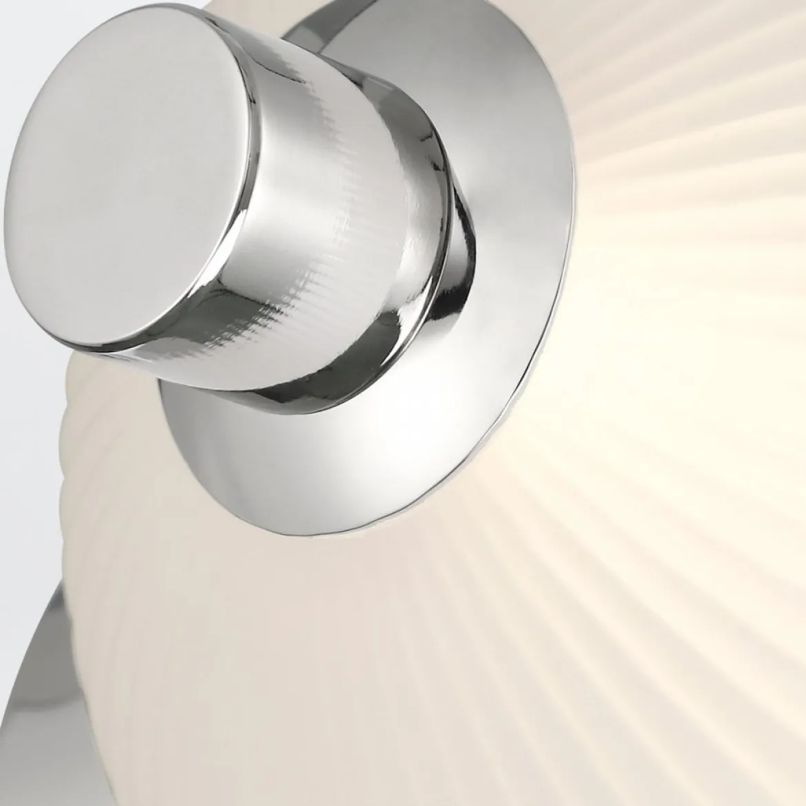 Elstead Lighting LED Wandleuchte Palmas 2-flammig 3000K Poliertes Nickel