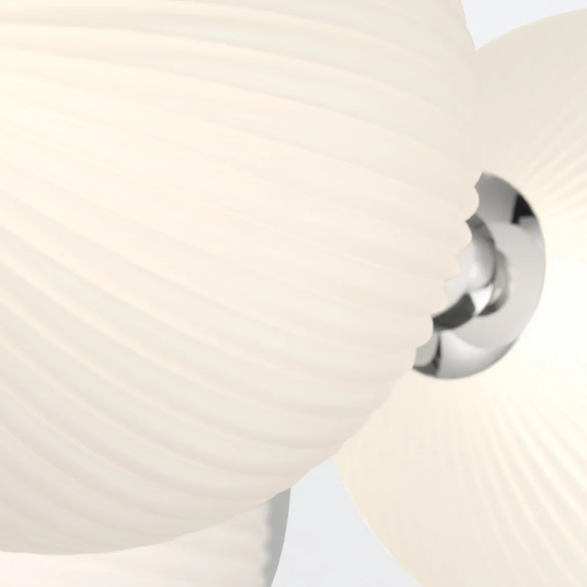 Elstead Lighting LED Wandleuchte Palmas 2-flammig 3000K Poliertes Nickel