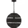 Elstead Lighting Lindendale Pendelleuchte 1-lammig Western Bronze 405mm