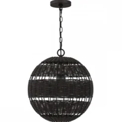 Elstead Lighting Lindendale Pendelleuchte 1-lammig Western Bronze 405mm