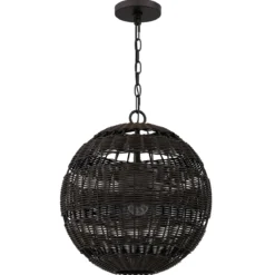 Elstead Lighting Lindendale Pendelleuchte 1-lammig Western Bronze 405mm
