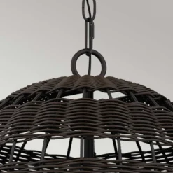 Elstead Lighting Lindendale Pendelleuchte 1-lammig Western Bronze 405mm