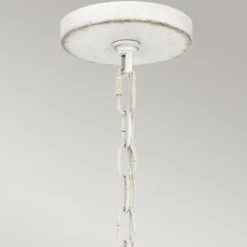 Elstead Lighting Lindendale Pendelleuchte 1-flammig Antikweiß 405mm