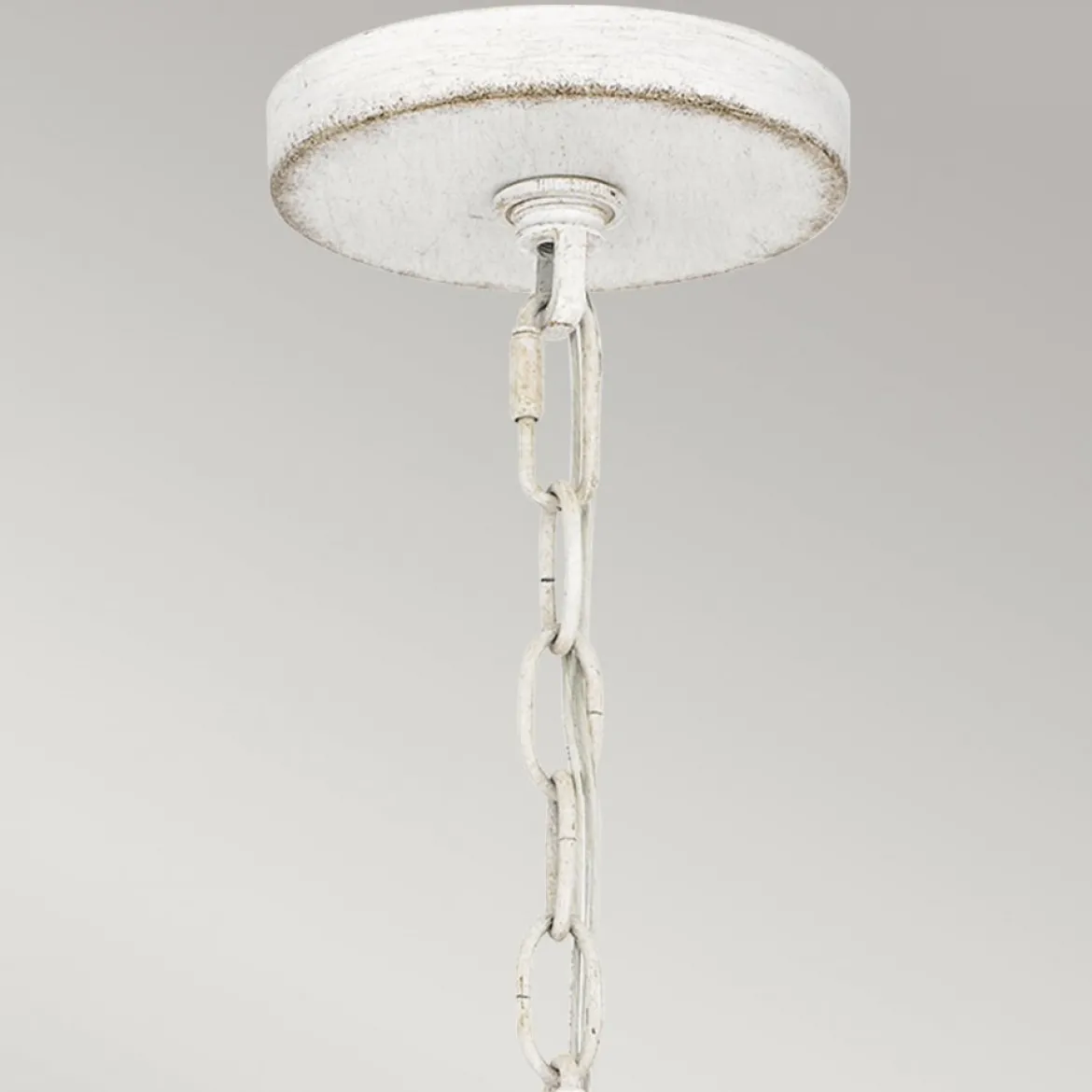 Elstead Lighting Lindendale Pendelleuchte 1-flammig Antikweiß 405mm