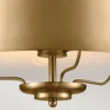Elstead Lighting Luella Pendelleuchte Duo-Mount 3-Light Messing E14