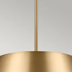 Elstead Lighting Luella Pendelleuchte Duo-Mount 3-Light Messing E14