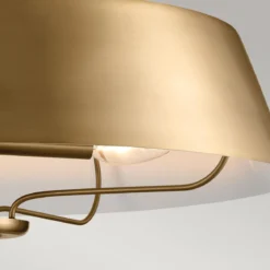 Elstead Lighting Luella Pendelleuchte Duo-Mount 4-Light Messing E14
