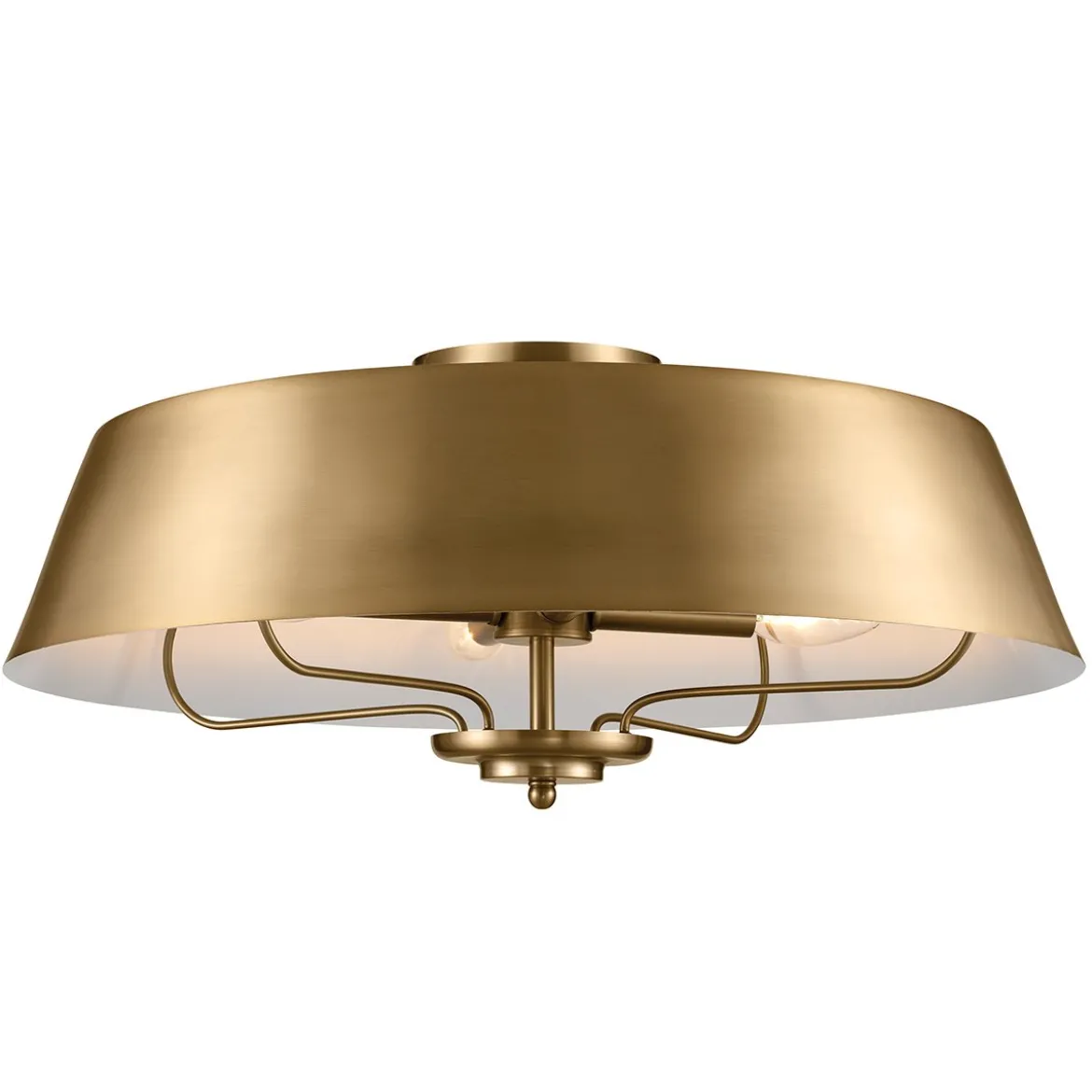 Elstead Lighting Luella Pendelleuchte Duo-Mount 4-Light Messing E14