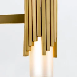 Elstead Lighting Marvele Kronleuchter 8-flammig Messing Opalglas