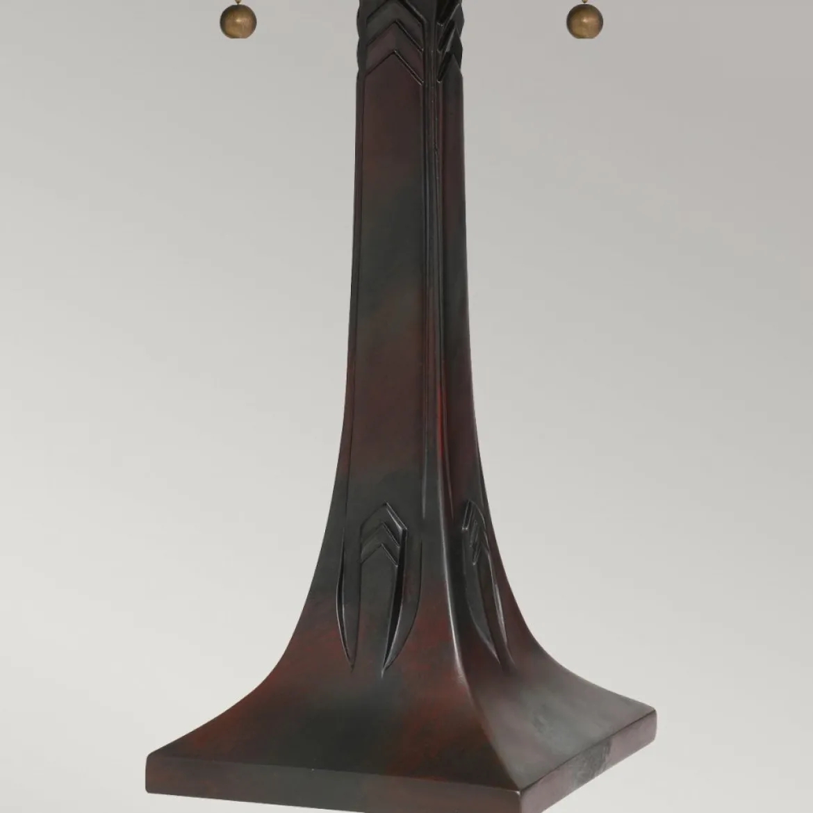 Elstead Lighting Maybeck Tischleuchte 2-Light Tiffany-Stil Bronze E27