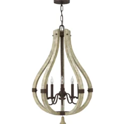 Elstead Lighting Middlefield 5-Light Kronleuchte Rost 5-flammig E14